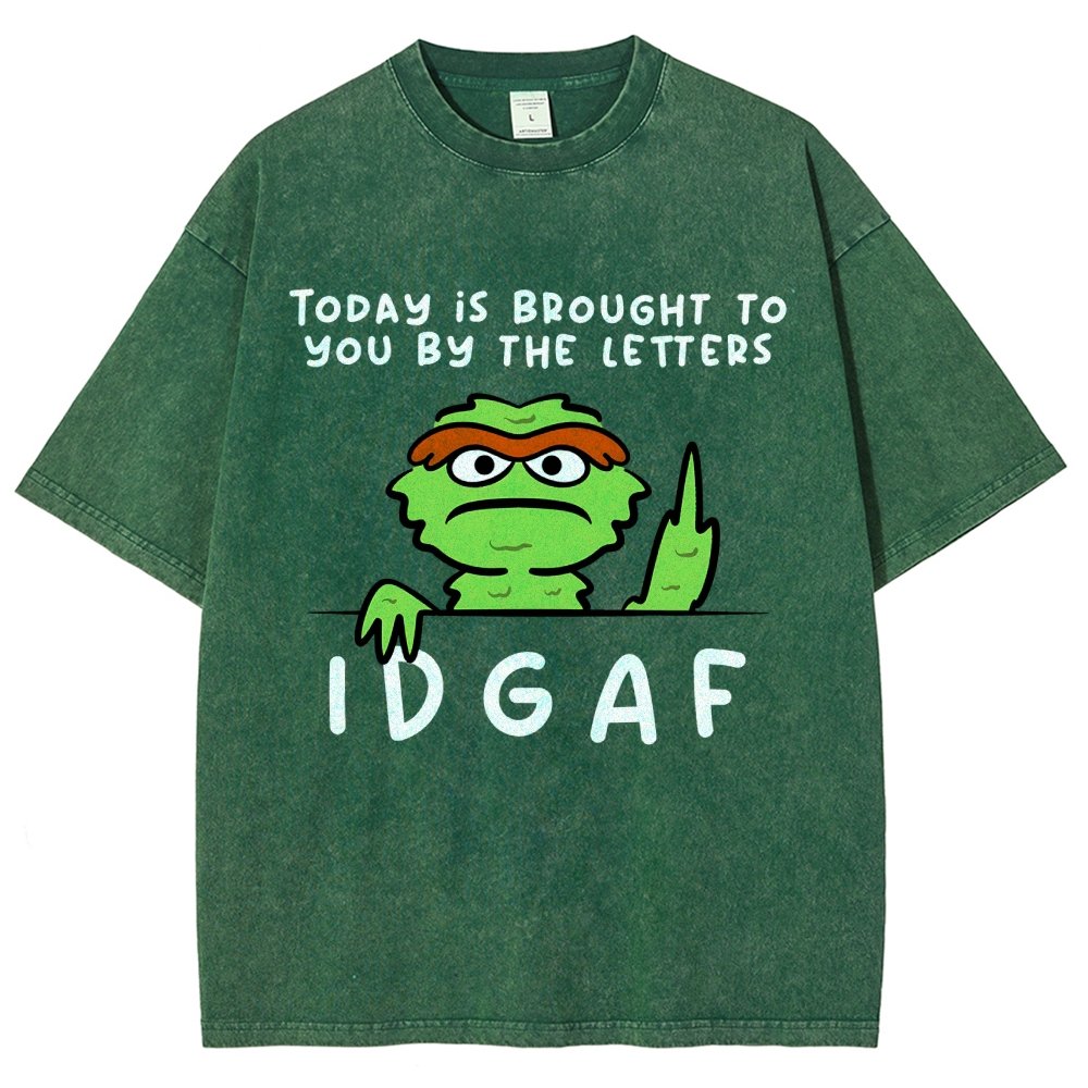 IDGAF Vintage Distressed T-shirt