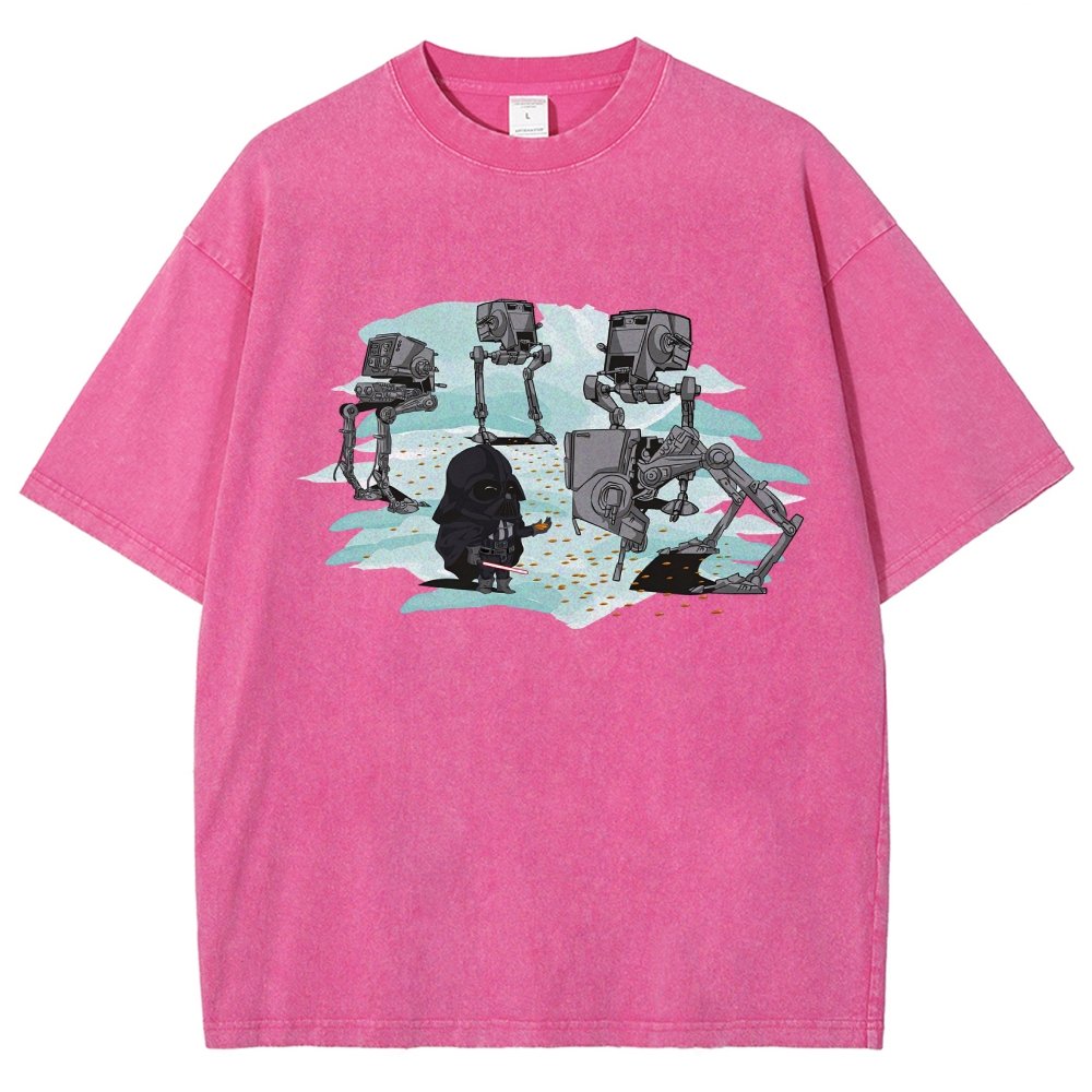 Dark Lord feeds the mechanical bird Vintage Distressed T-shirt
