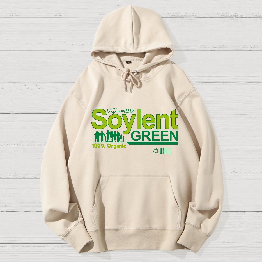 Soylent Green Geek Cotton Hoodie