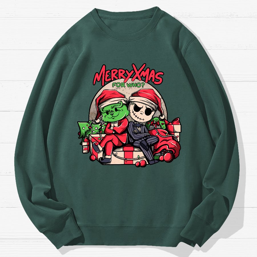Limited Edition Christmas Retro Culture Geek Cotton Sweatshirt