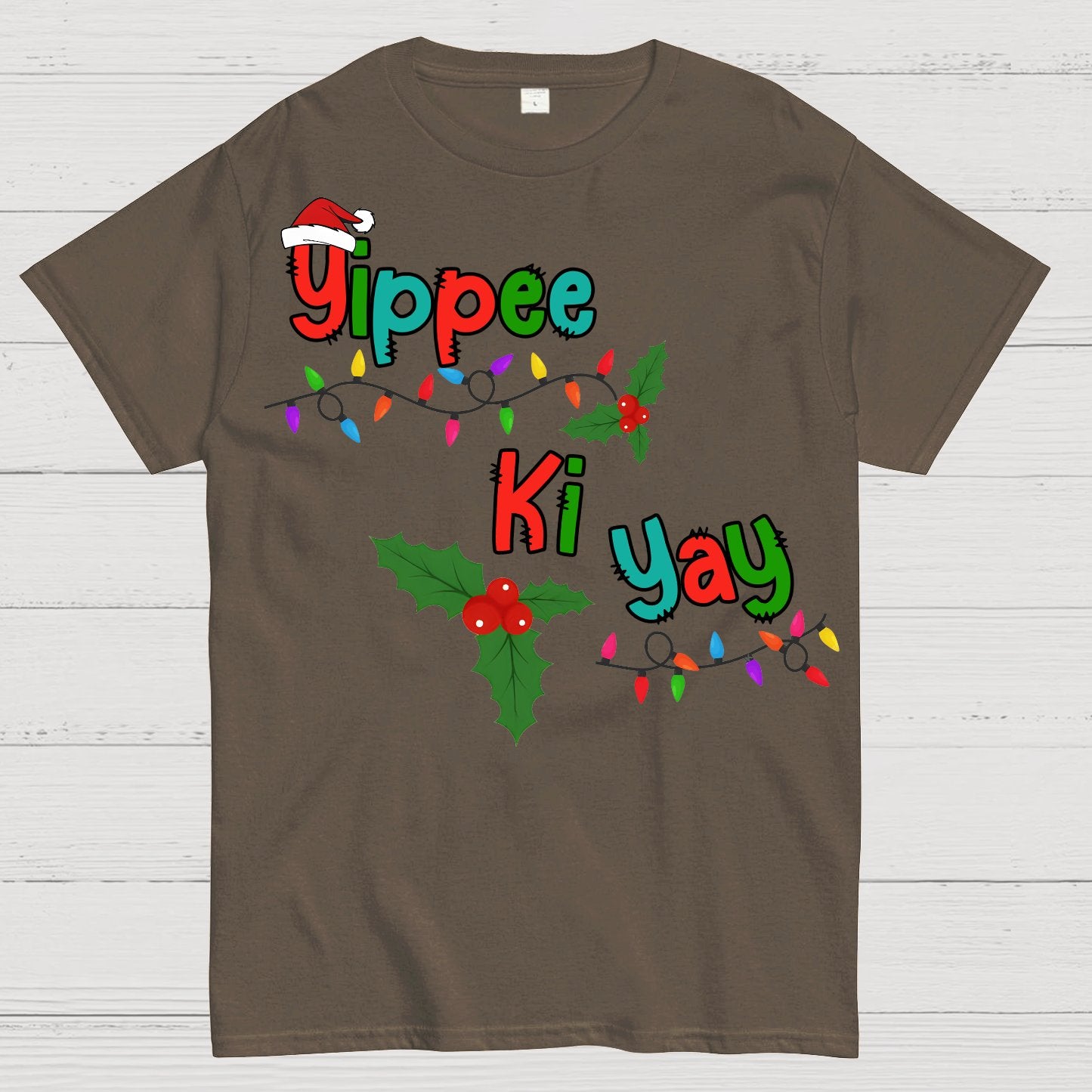 Yippee-Ki-Yay Christmas Geek T-Shirt