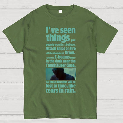 like tears in rain Geek T-Shirt