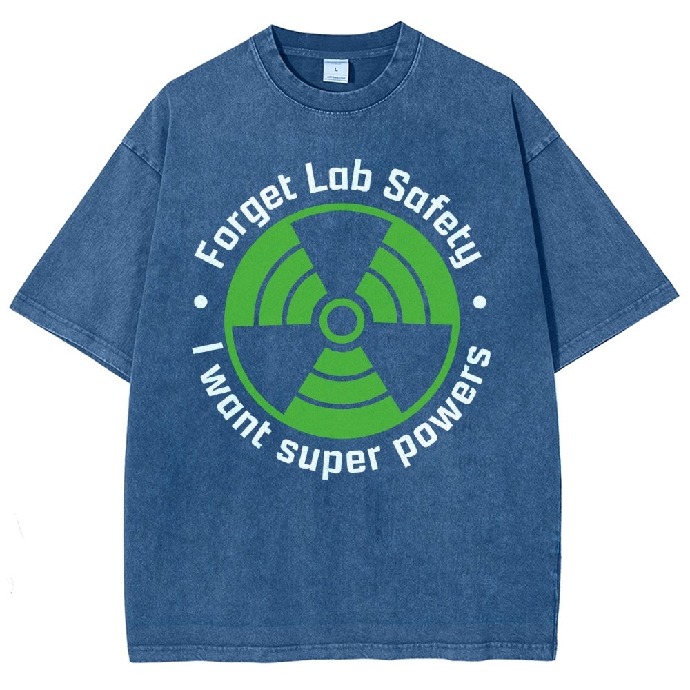 Forget Lab Safety Vintage Distressed T-shirt