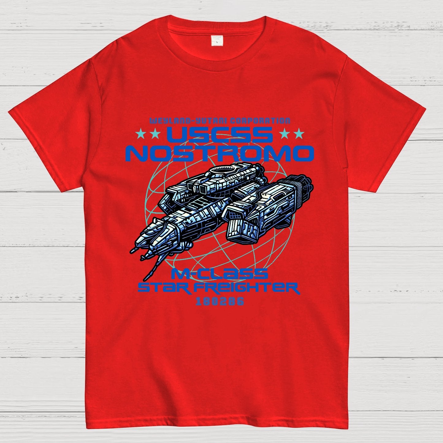 Space Freighter Geek T-Shirt