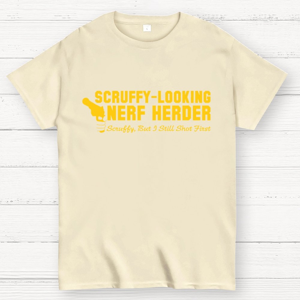 Scruffy Maverick Geek T-Shirt