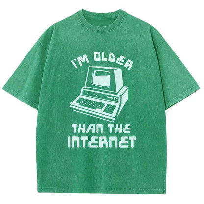 I Am Older Than The Internet Vintage Distressed T-shirt