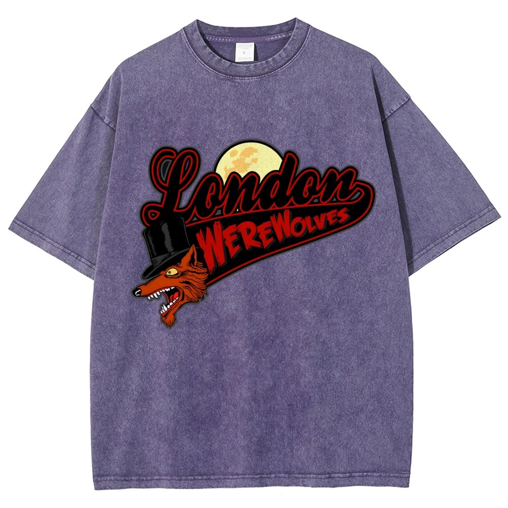 London Wolves Essential Vintage Distressed T-shirt