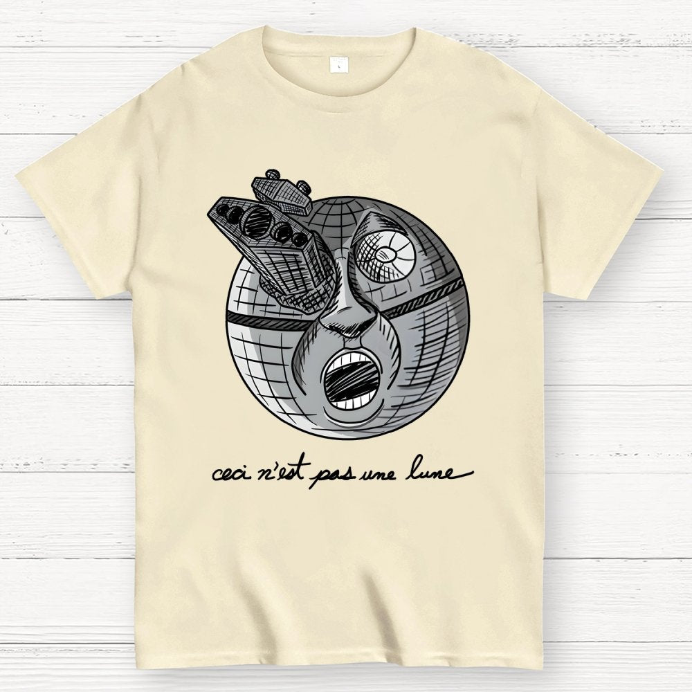 Ceci N’Est Pas Une Lune Geek T-Shirt