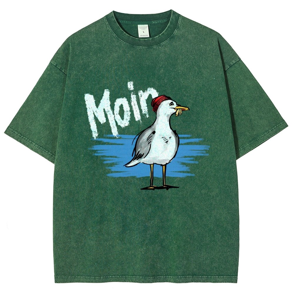 Moin Vintage Distressed T-shirt