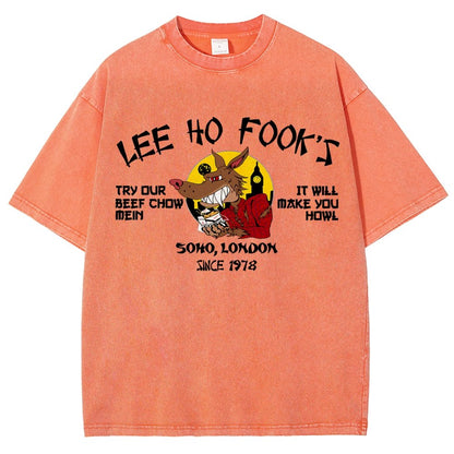 Lee Ho Fooks Soho London Since 1978 Vintage Distressed T-shirt