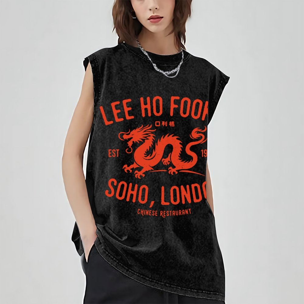 Lee Ho Fooks Vintage Distressed Washed Tank