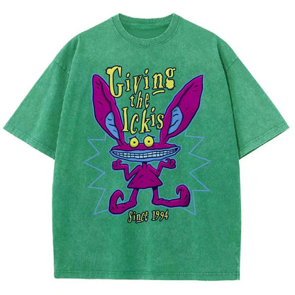 Giving The Ickis Vintage Distressed T-shirt