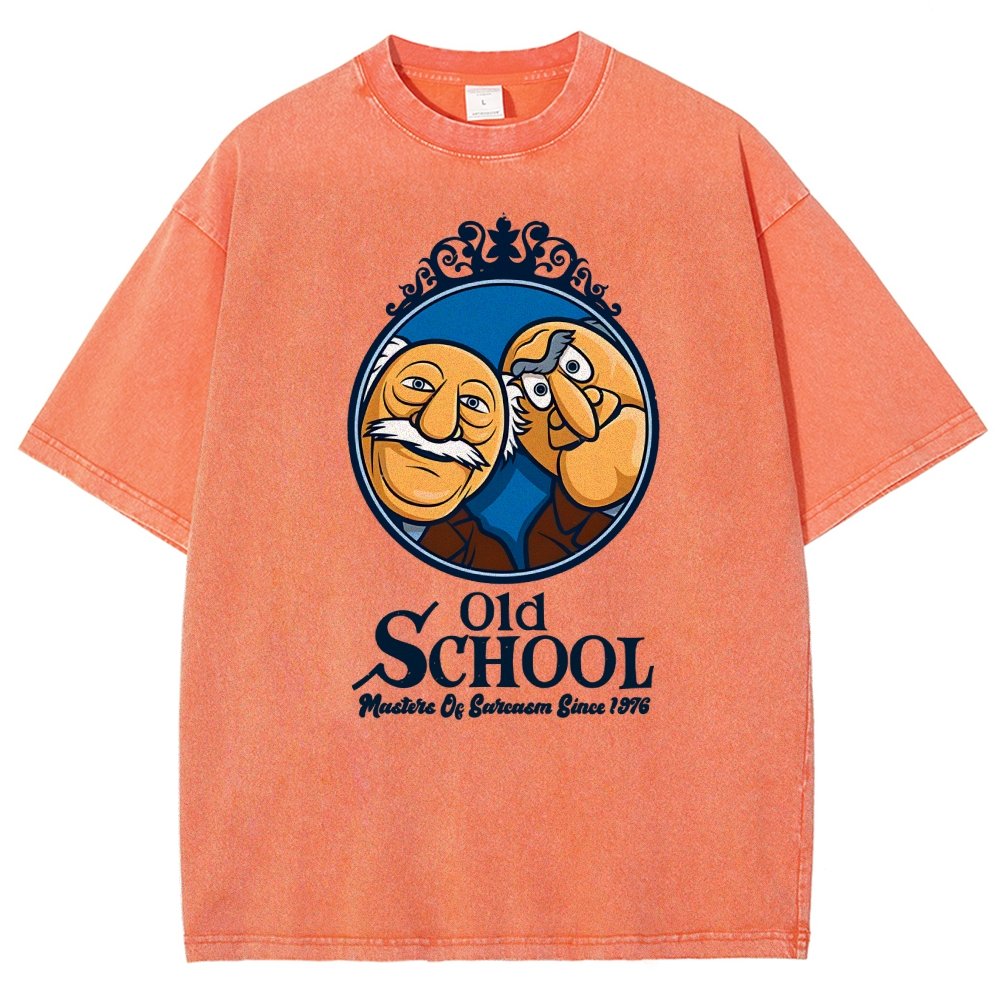 Old School Vintage Distressed T-shirt
