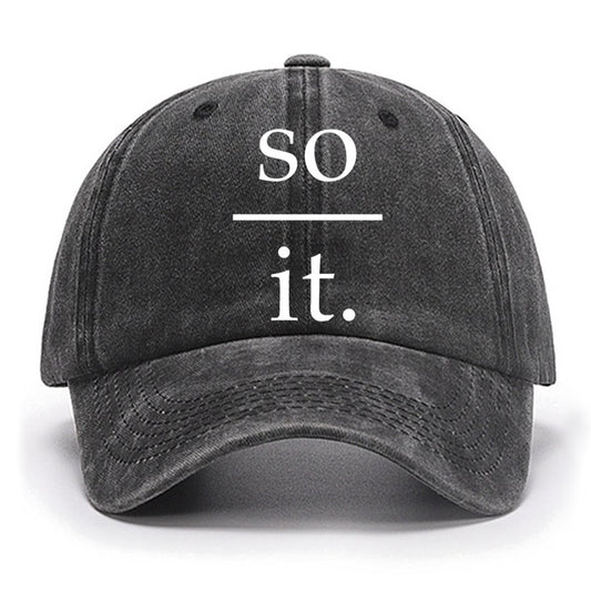 So Over It Nerd Cotton Hat
