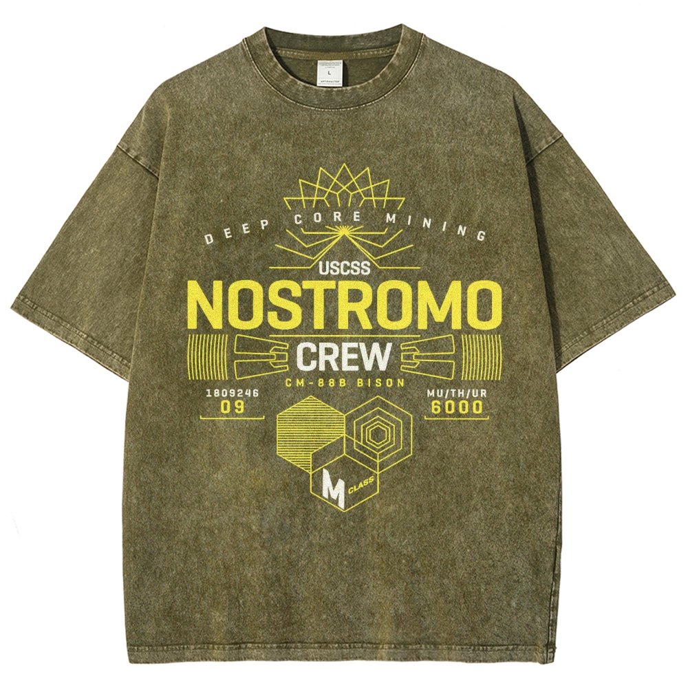 Nostromo Crew Vintage Distressed T-shirt