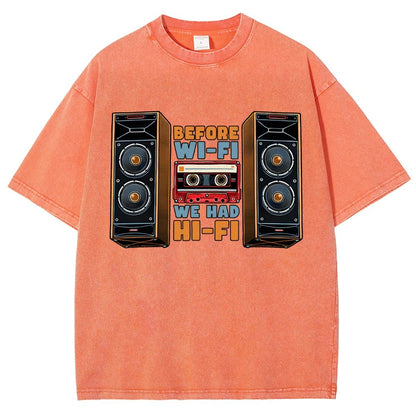 Before Wi-Fi Vintage Distressed T-shirt