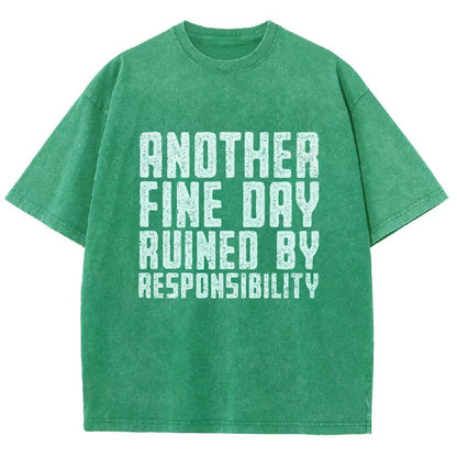 Another Fine Day Vintage Distressed T-shirt
