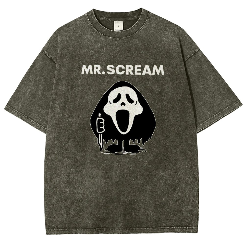 Mr. Scream Vintage Distressed T-shirt