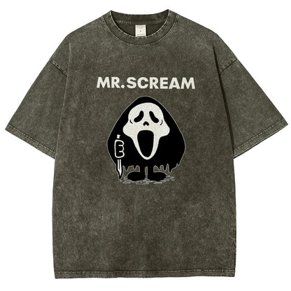 Mr. Scream Vintage Distressed T-shirt