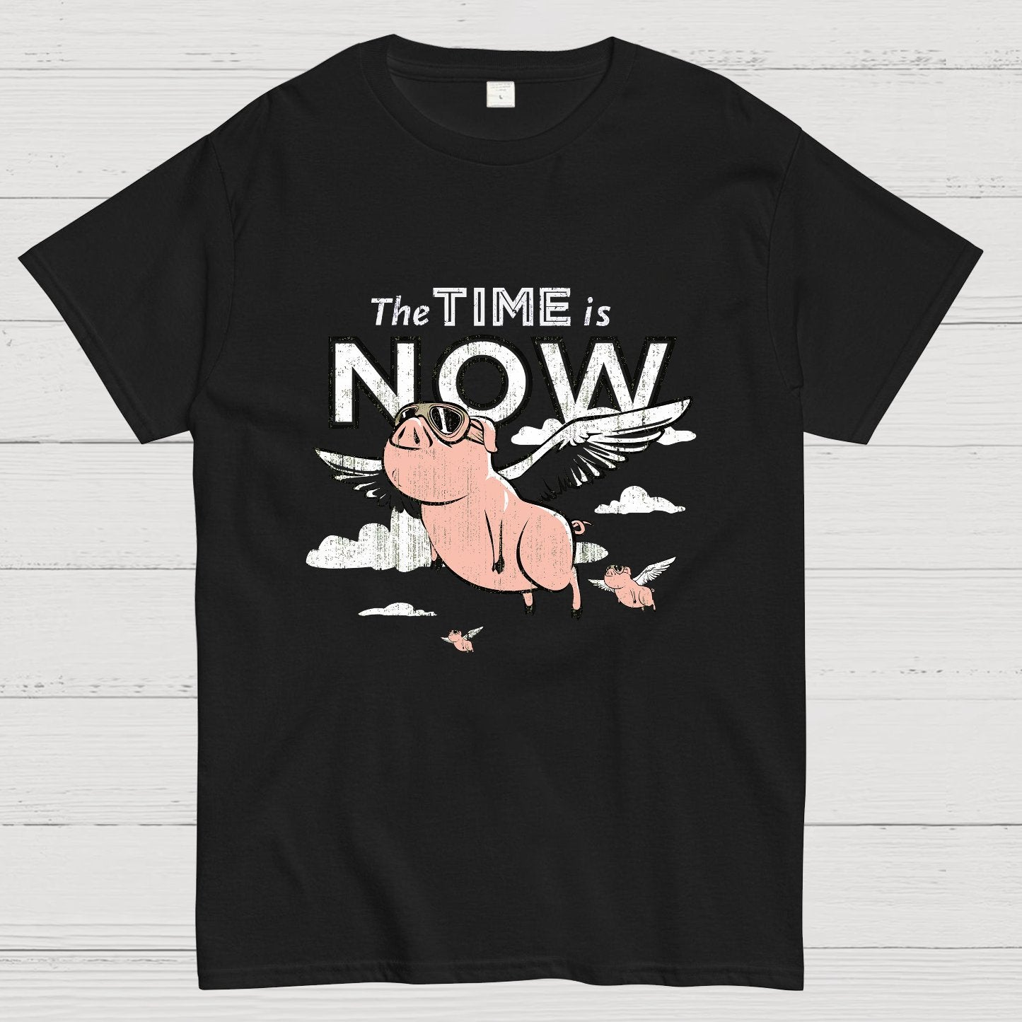 The Time Is Now Geeky T-Shirt