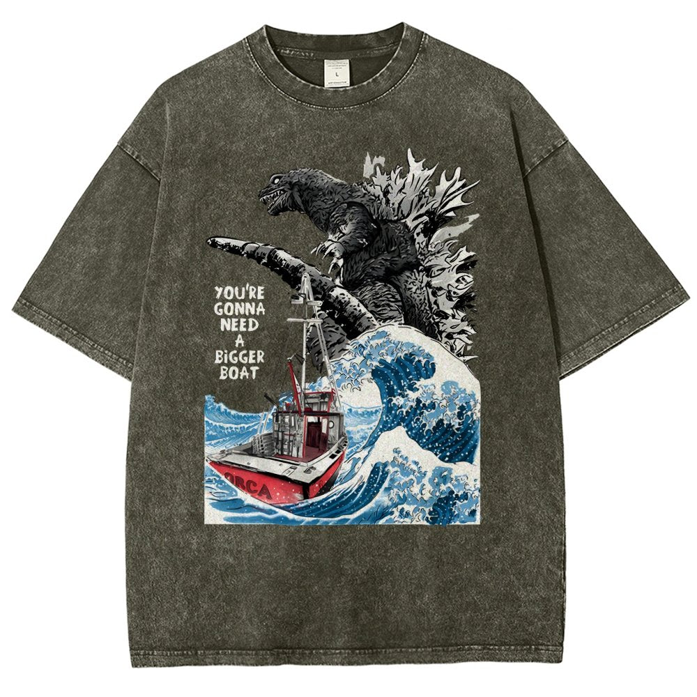 You need a bigger boat Funny Vintage Distressed T-shirt