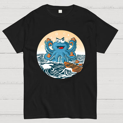 Cookie Kraken Attack Geek T-Shirt