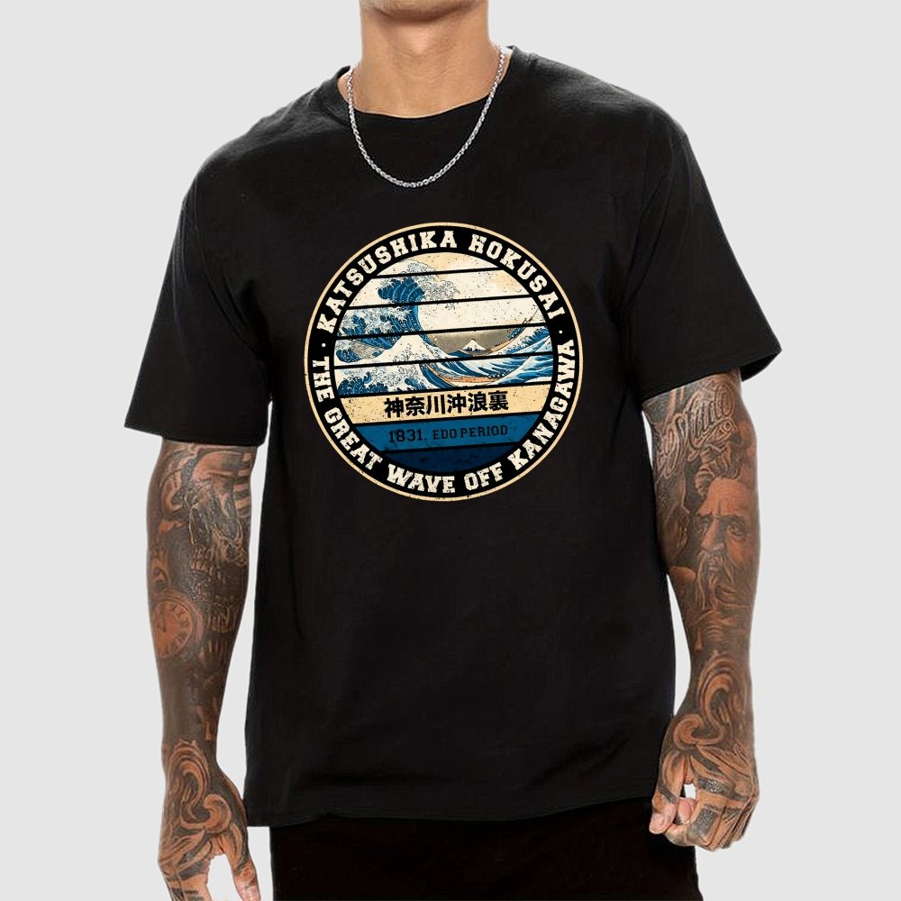 Hokusai Geek T-Shirt