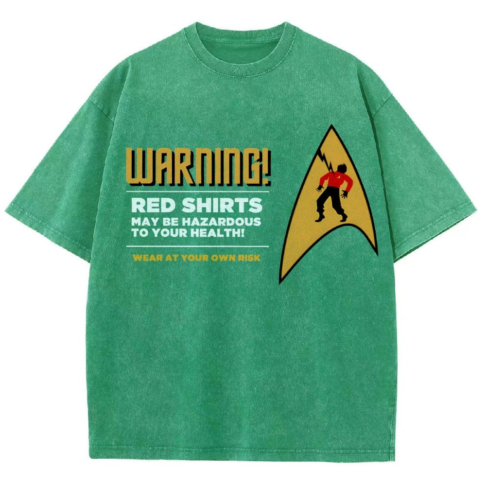 Red Shirts Vintage Distressed T-shirt