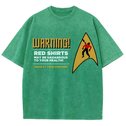 Red Shirts Vintage Distressed T-shirt