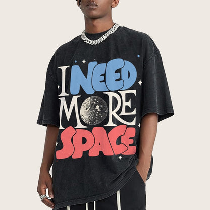 I Need More Space Vintage Distressed T-shirt