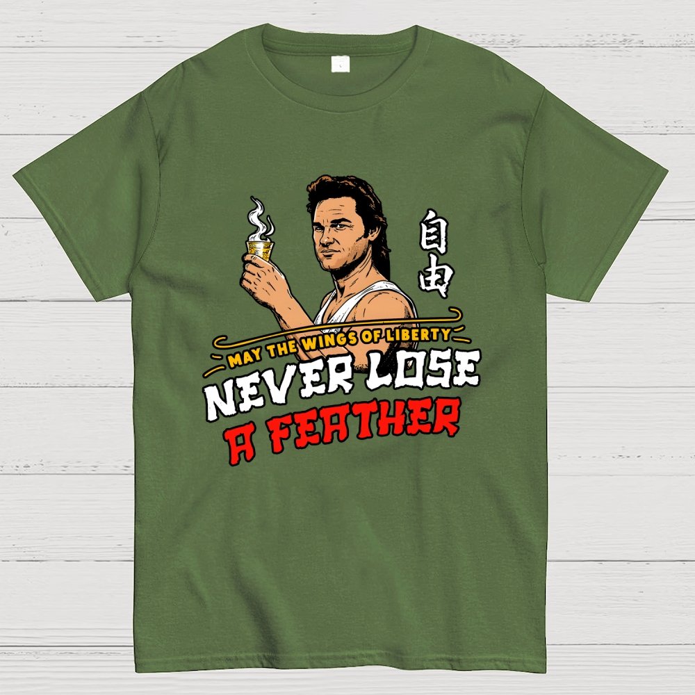 May the Wings of Liberty Never Lose a Feather Geek T-Shirt