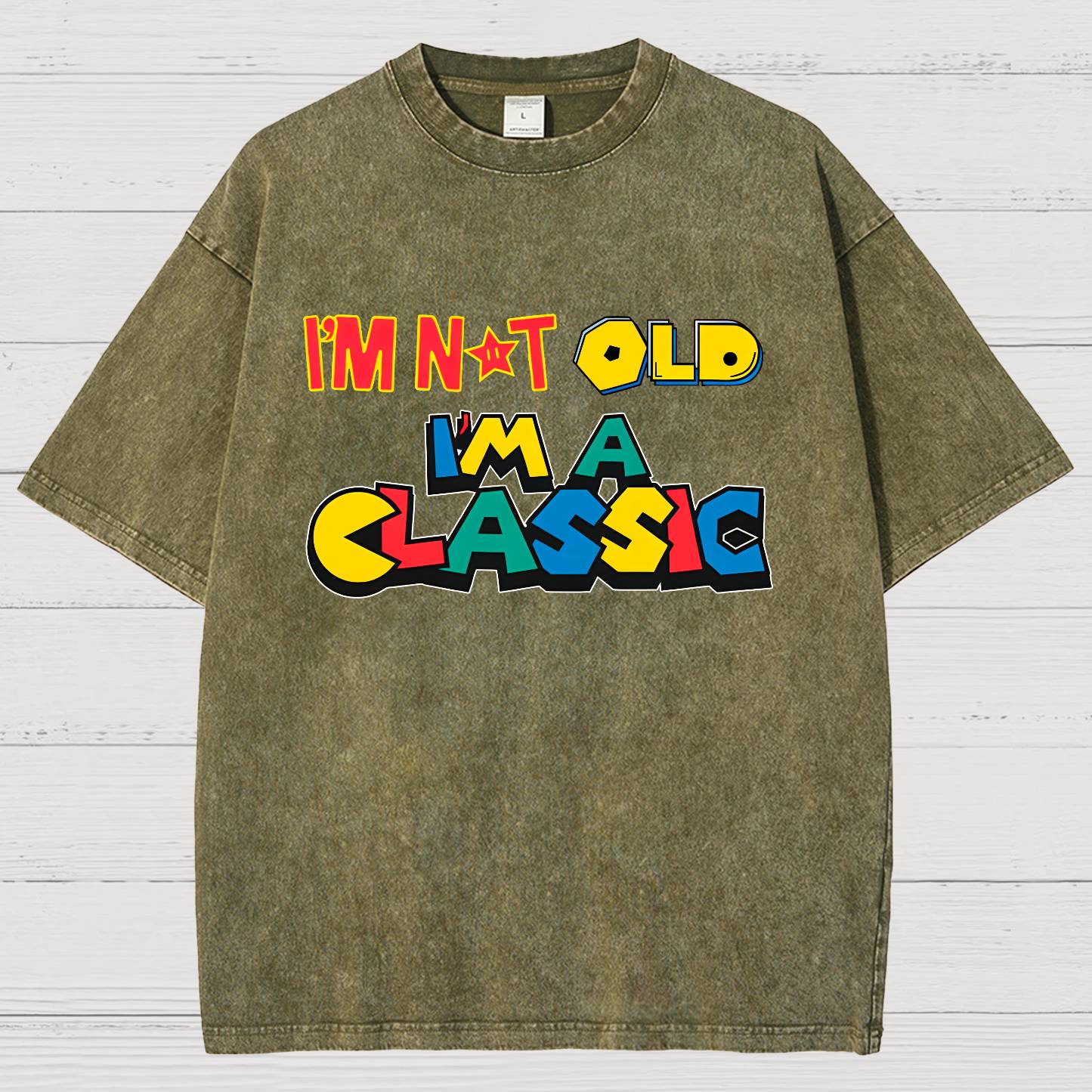 I Am Not Old, I Am Classic Vintage Distressed T-shirt