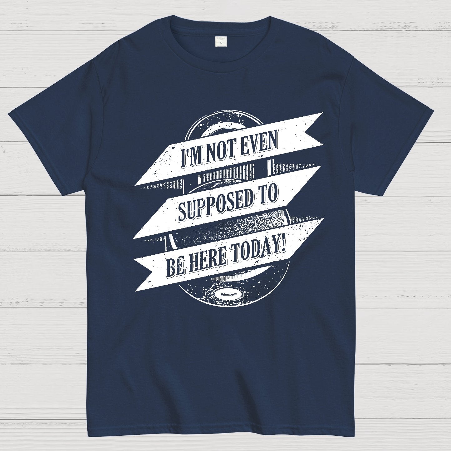 Not Supposed To Be Here Nerdy T-Shirt