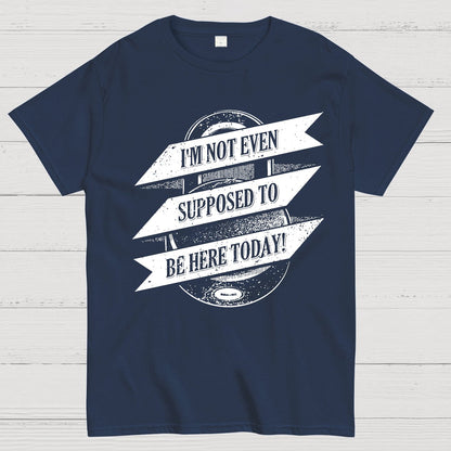 Not Supposed To Be Here Nerdy T-Shirt
