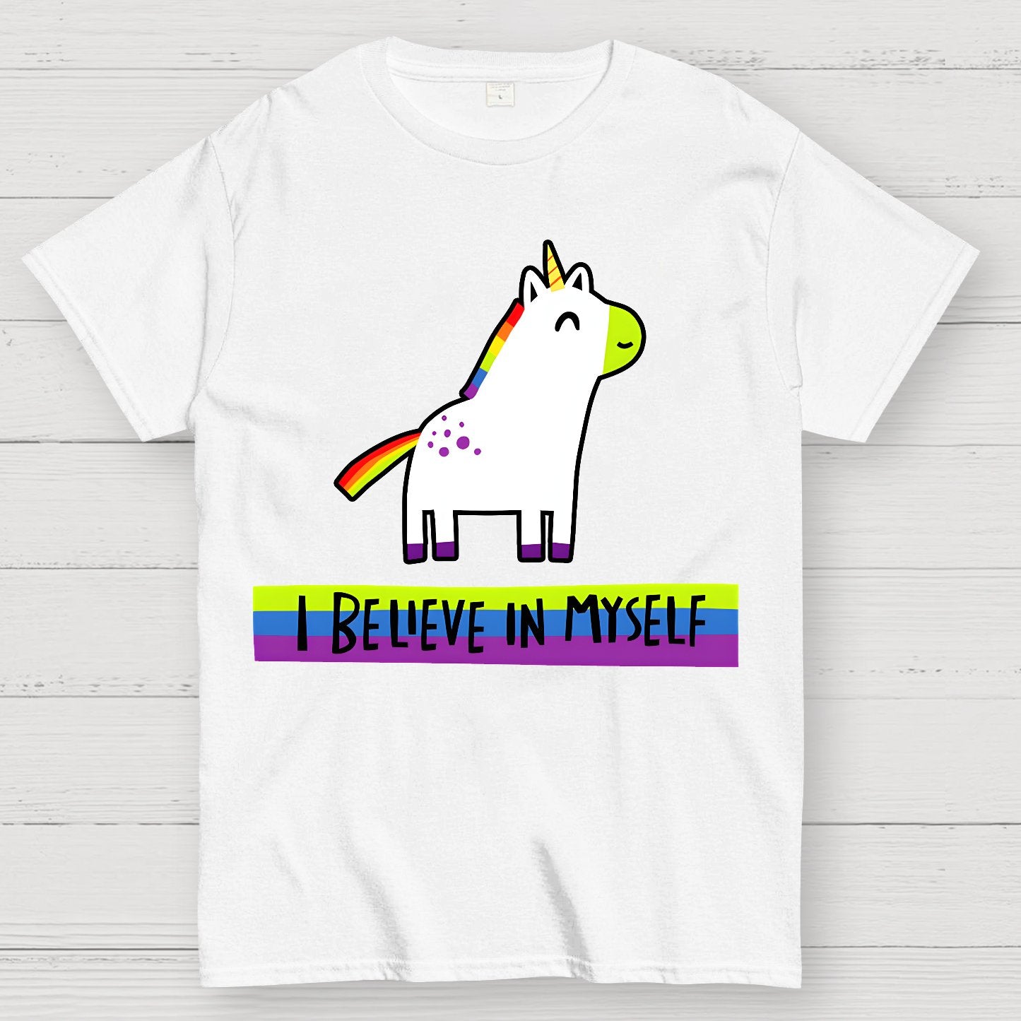 Unicorn Believes Geek T-Shirt