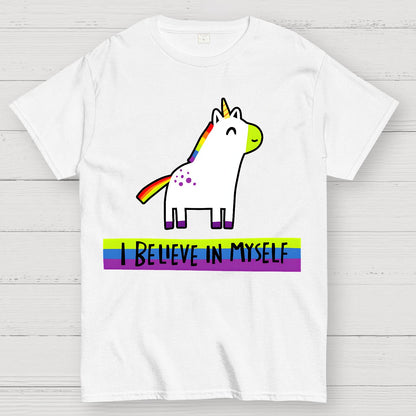 Unicorn Believes Geek T-Shirt