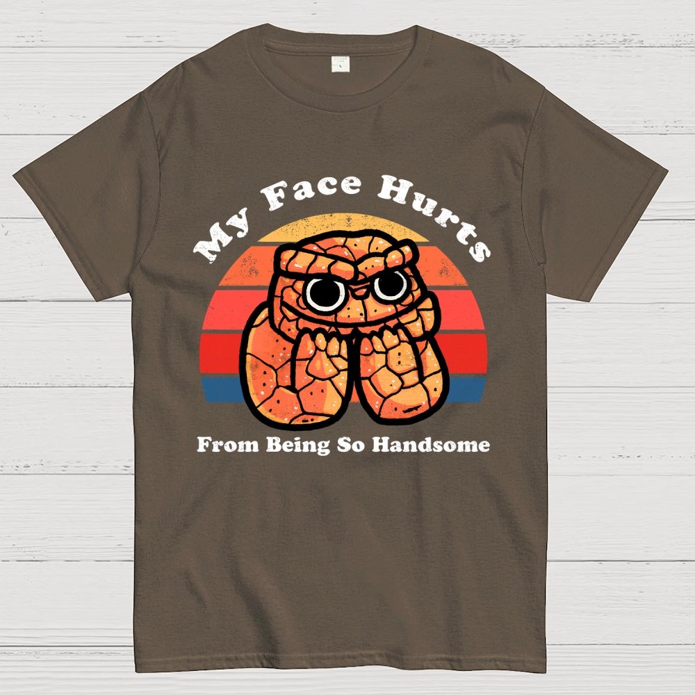 My Face Hurts Geek T-Shirt