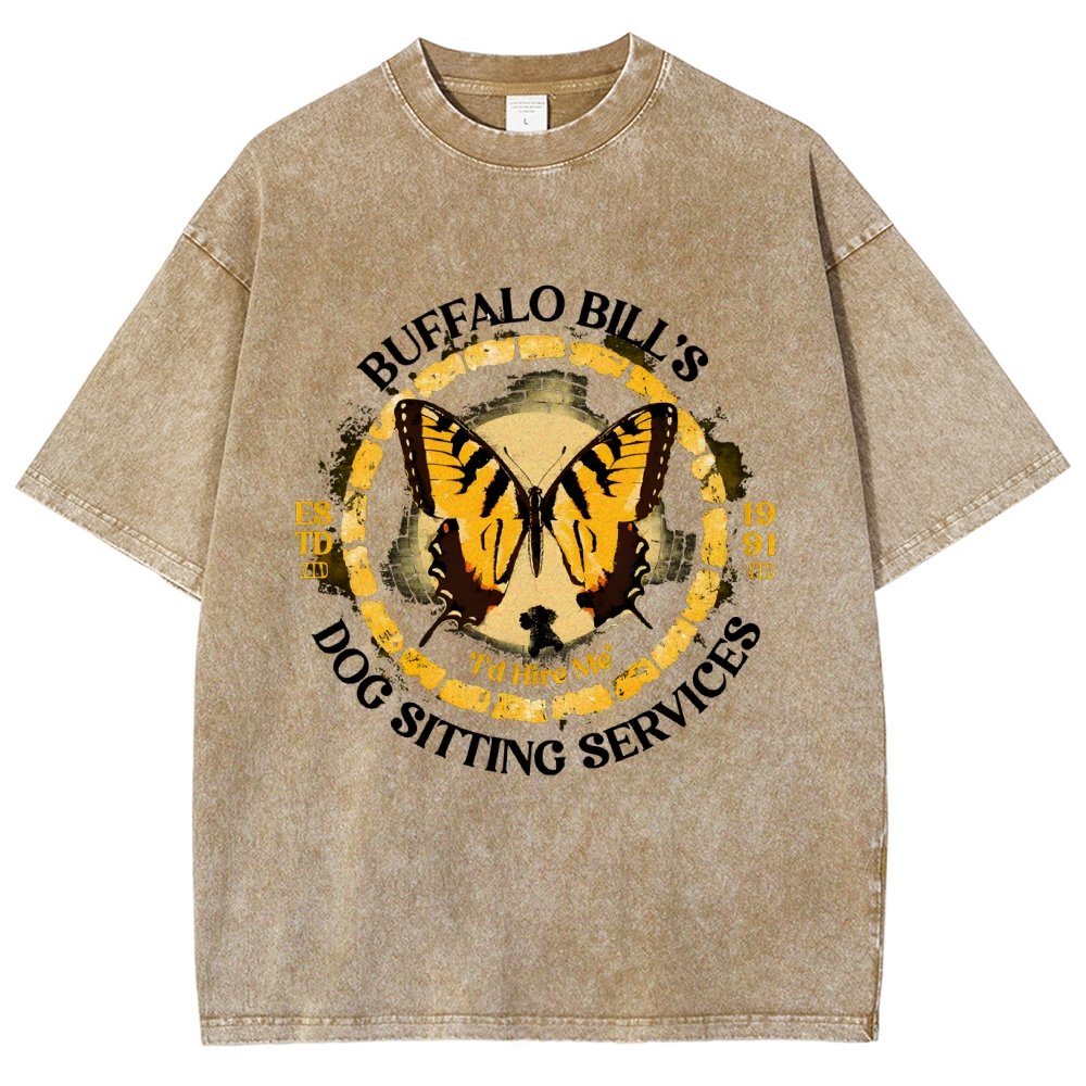 Wild Buffalo Services Vintage Distressed T-shirt