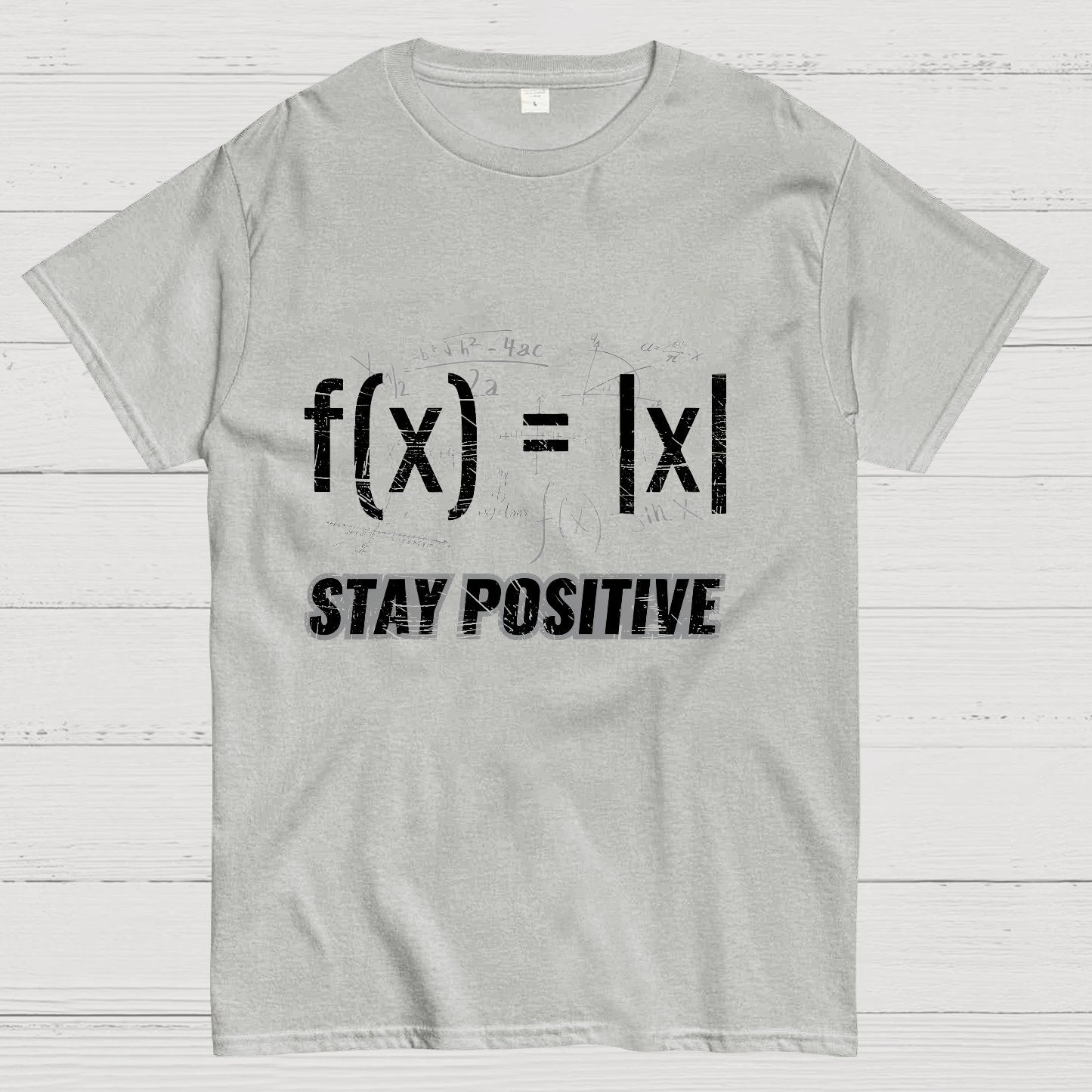 Stay Positive Avoid Negativity Geeky T-Shirt