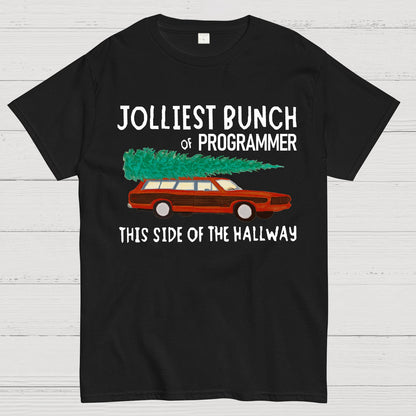 Jolliest Bunch Of Programmer This Side Of The Hallway Geek T-Shirt