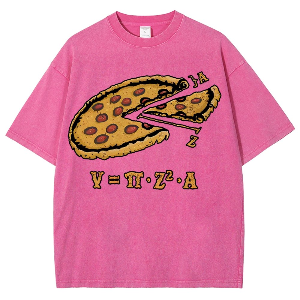 A Pizza Pi Vintage Distressed T-shirt