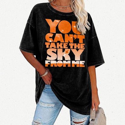 You Can’t Take The Sky Vintage Distressed T-shirt