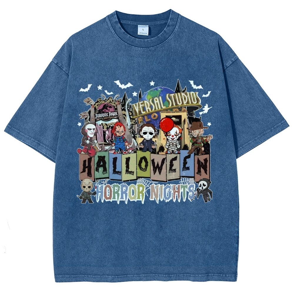 Halloween Horror Nights Vintage Distressed T-shirt