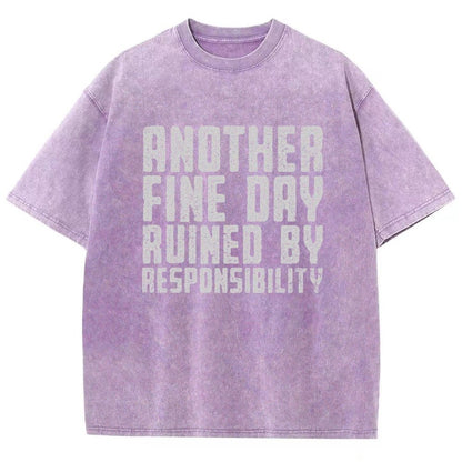Another Fine Day Vintage Distressed T-shirt