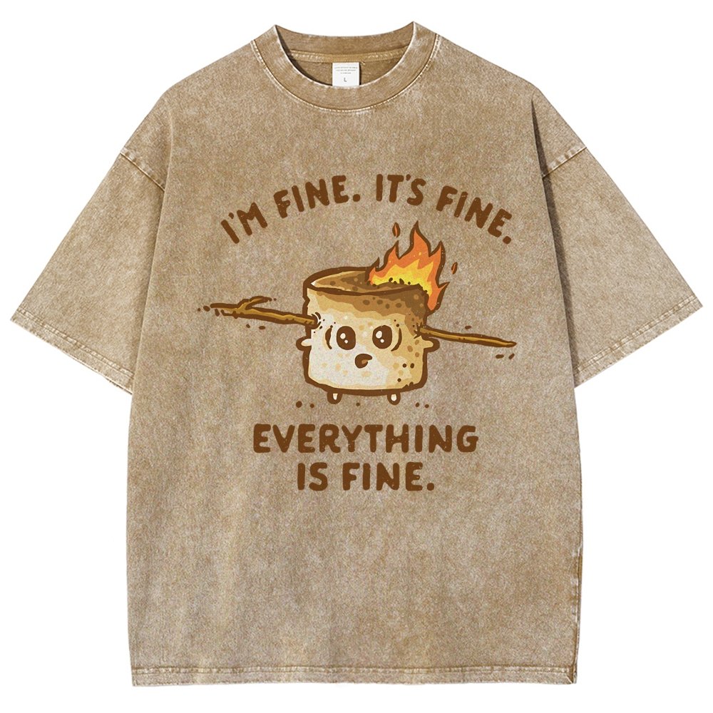 A Fine Camping Trip Vintage Distressed T-shirt