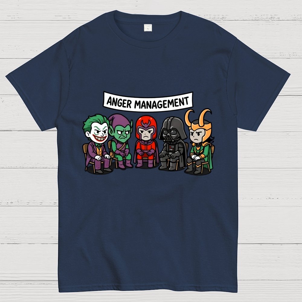 Anger management Unisex Geek T-Shirt