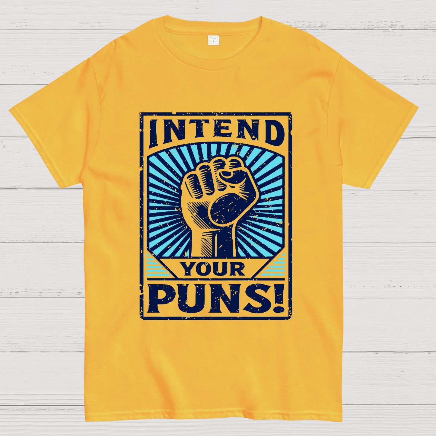 Intend Your Puns Geek T-Shirt