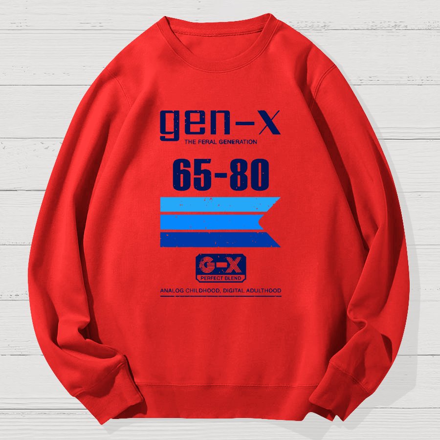 Feral Memories Geek Cotton Sweatshirt