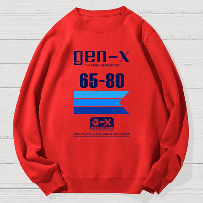 Feral Memories Geek Cotton Sweatshirt