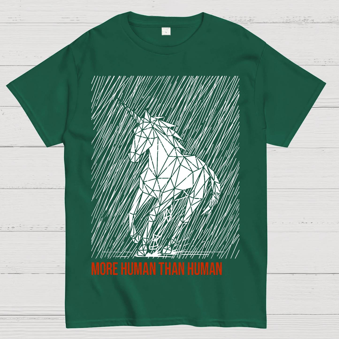More Human Than Human Geek T-Shirt